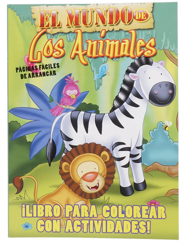 Libro para colorear- El mundo de los...