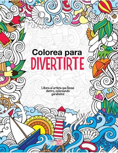 Libreta para colorear- Dreams Art