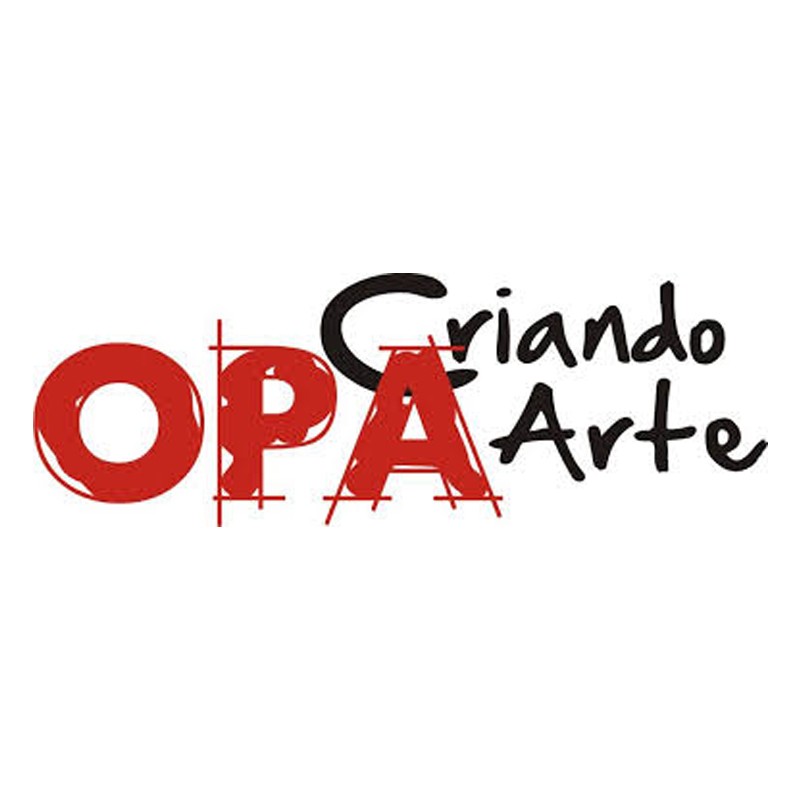 Opa criando arte